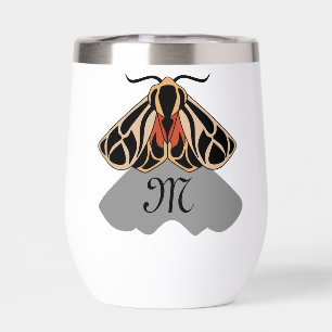Tribal Tiger Moth Monogram