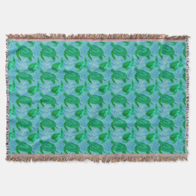 Tribal Turtles Decke (Vorderseite)
