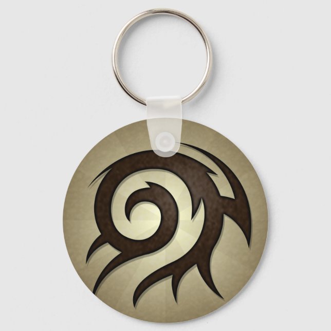 Tribal Twirl Schlüsselanhänger (Vorderseite)