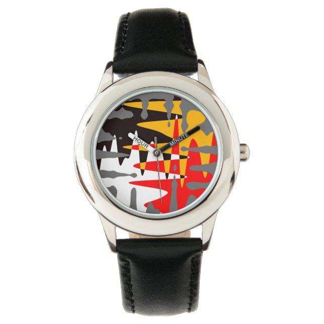 Tribal Watch Spiritual 4 Nations Art Wrist Armbanduhr (Vorderseite)