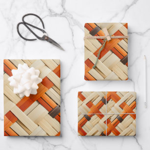 Tribal Weave Artistry Moja Geschenktasche Klein Geschenkpapier Set