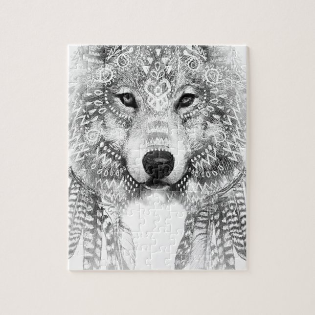 Tribal Wolf Spirit (Vertikal)