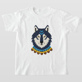 Tribal Wolfskopf T-Shirt