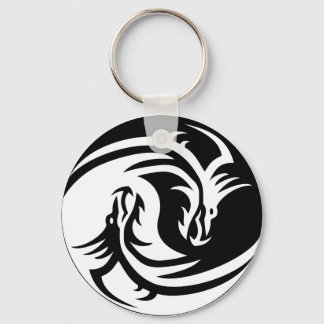 Tribal Yin Yang Schlüsselanhänger
