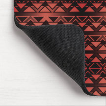 Tribal ZigZag Dreiecke auf Gradienten Dunkler Lach