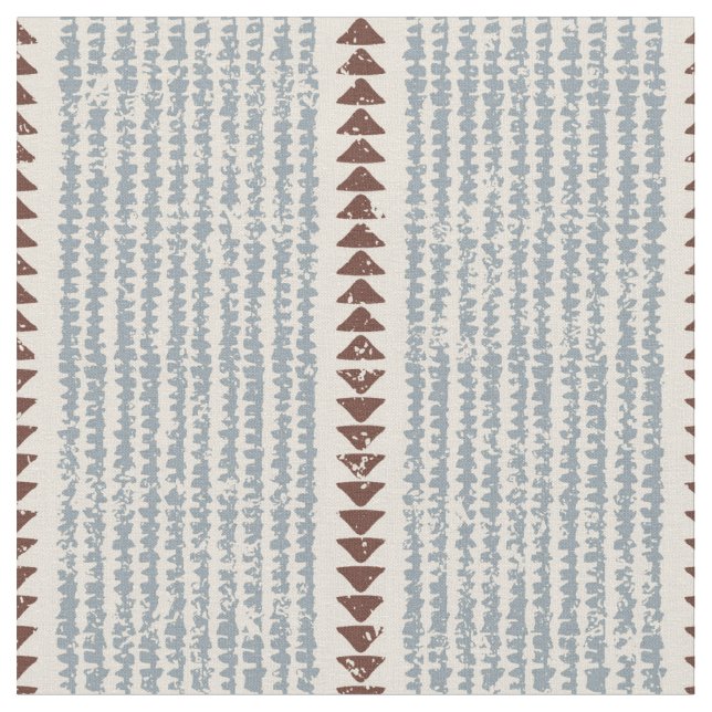 Tribaler Schlammstoff geometrisches Muster ethnisc Stoff (Nahaufnahme)