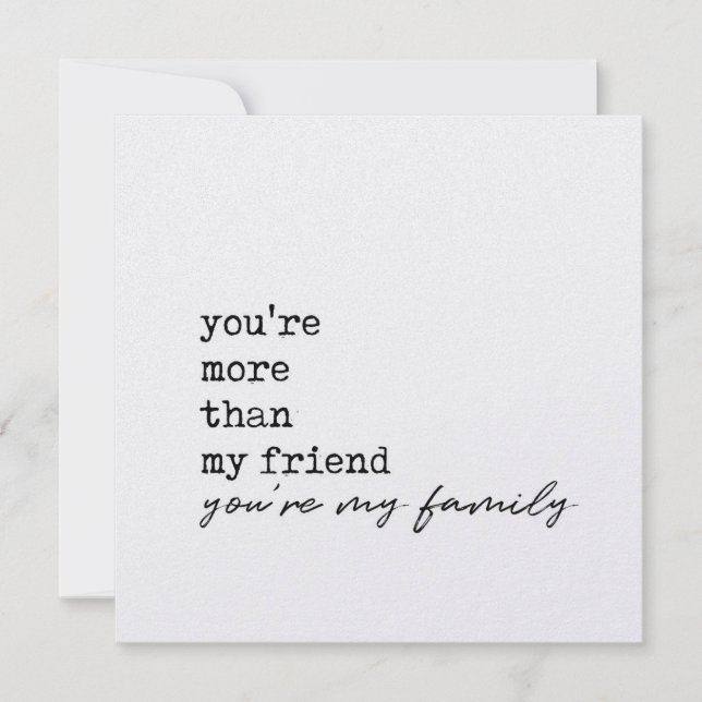 TRIBE 5,25 x 5,25 Karte (Vorderseite)