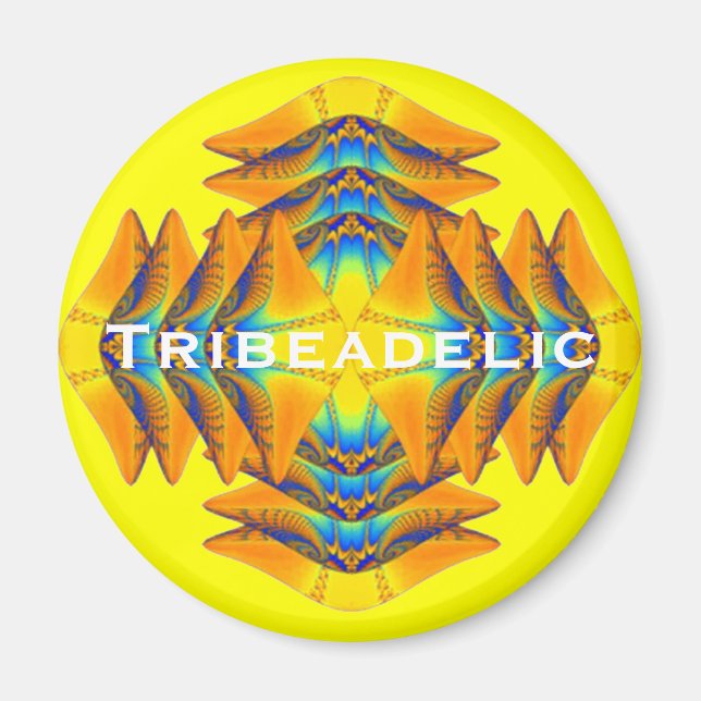 Tribeadelic Logo-Magnet Magnet (Vorne)
