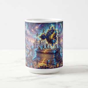 Tribut an Benoit Mandelbrot Mandelbrot Gründer Kaffeetasse