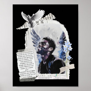 Tribut an Chadwick Boseman - Zweck 2 Poster