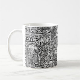 Tribut an Europa - Tasse aus schwarzem und weißem 