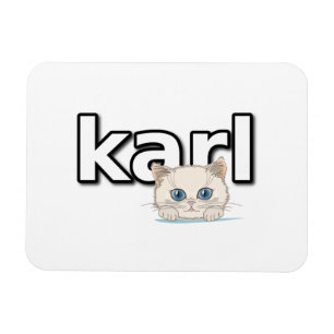 Tribut an Karl Lagerfeld Magnet