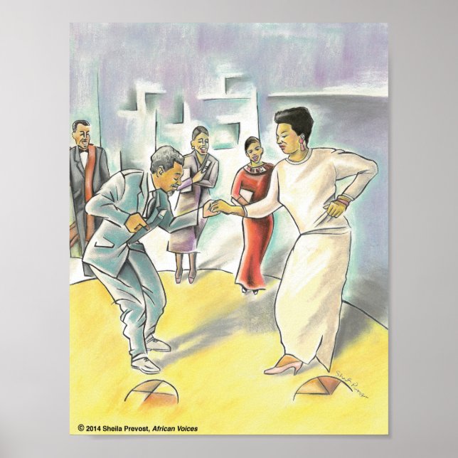 Tribut an Maya Angelou & Amiri Baraka Poster (Vorne)