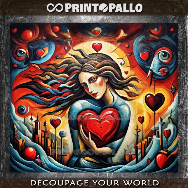 Tribut an Surrealismus und Kubismus #2: Liebe rett Seidenpapier (Von Creator hochgeladen)