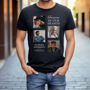 Tribut-Foto „Für immer in unseren Herzen“ T-Shirt