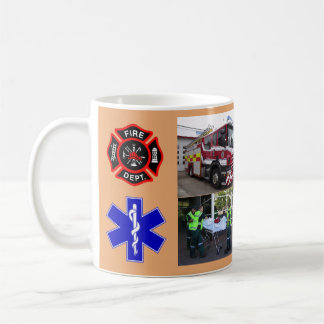 Tribut-Tasse - Feuerwehrmänner u. EMT Kaffeetasse