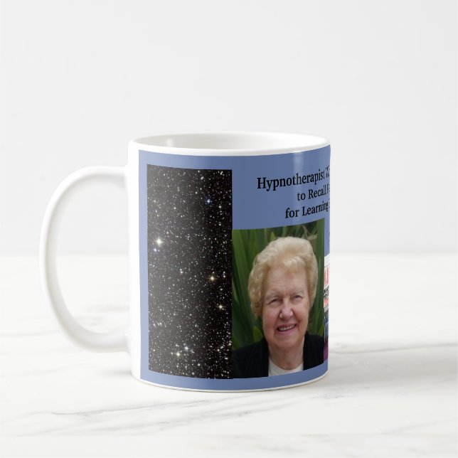Tribut-Tasse: Hypnotherapist Dolores Kanone Kaffeetasse (Links)