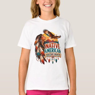 Tribut zum Monat des indianischen Erbes T-Shirt