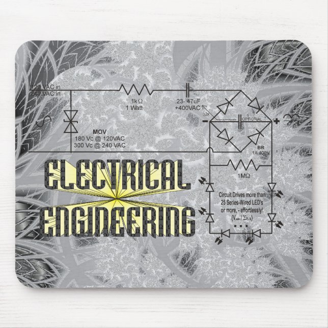 Tribut zur Elektrotechnik Mousepad (Vorne)