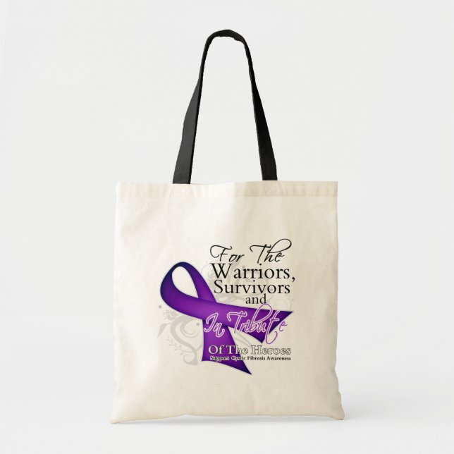 Tribute Cystic Fibrosis Awareness Tragetasche (Vorne)