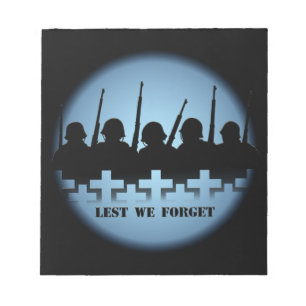 Tribute Notepad, damit wir nicht vergessen, Notepa Notizblock