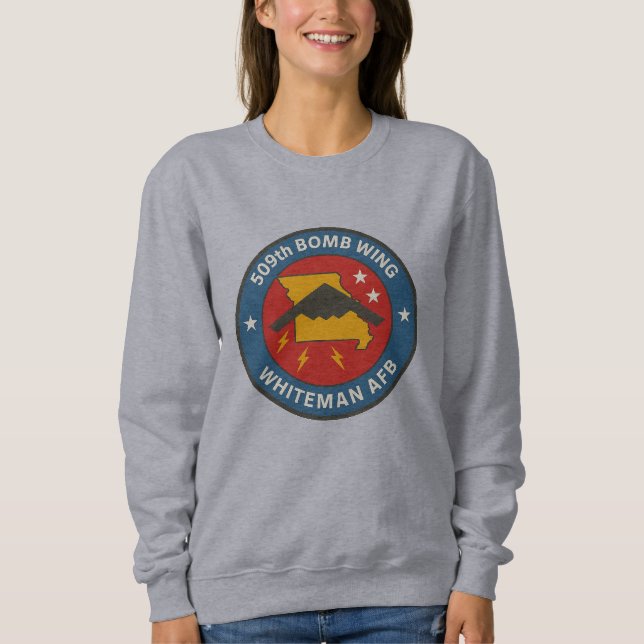 Tribute Patch - Militärisches Attentat auf Missour Sweatshirt (Vorderseite)