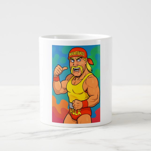 Tribute to Hulk Hogan Jumbo-Tasse (Vorderseite)