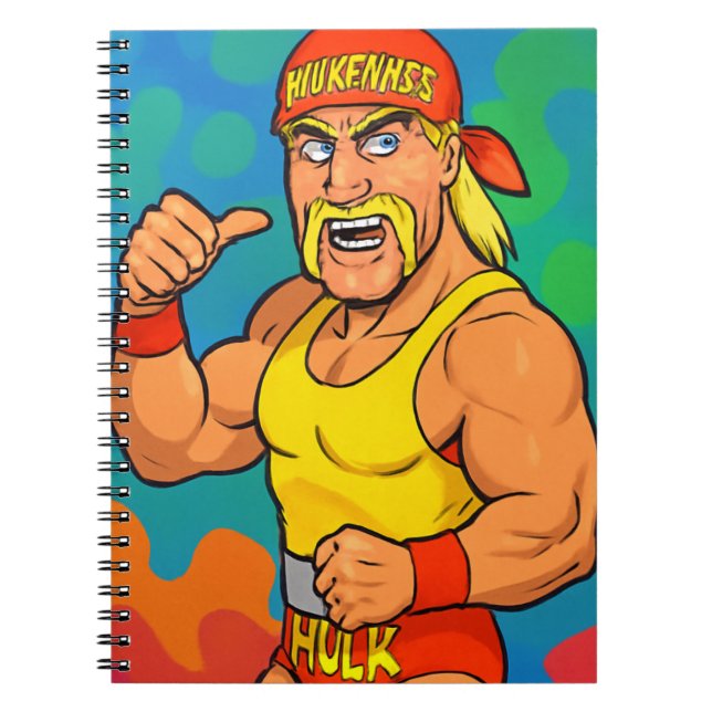 Tribute to Hulk Hogan Notizblock (Vorderseite)