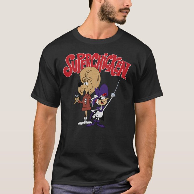 Tribute to Jay Ward&x27;s Classic "Super Chic T-Shirt (Vorderseite)