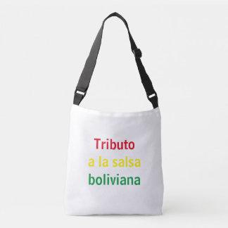 Tributo a la salsa boliviana tragetaschen mit langen trägern