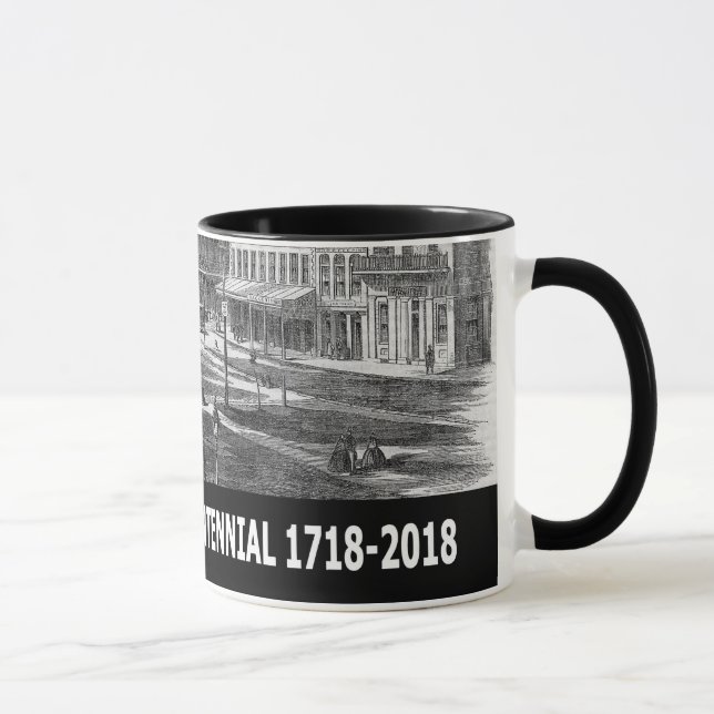 TRICENTENNIAL KAFFEE-TASSE NEW ORLEANS TASSE (Rechts)