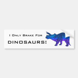 Triceratops Autoaufkleber
