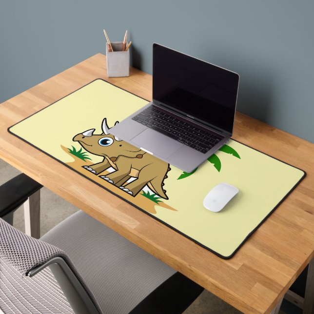 Tricératops Dans Un Climat Tropical. (Bureau 2)
