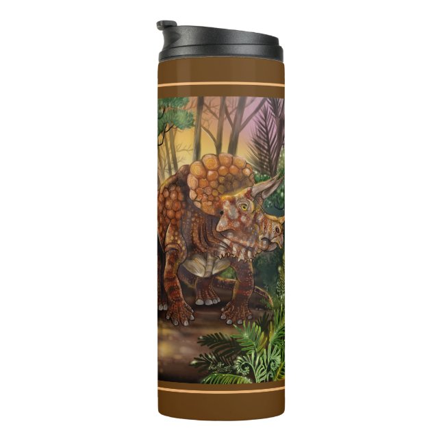 Triceratops Forest Thermosbecher (Nach rechts gedreht)
