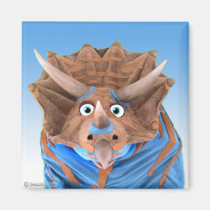 Triceratops-Magnet Magnet
