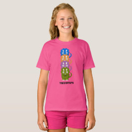 Triceratops Niedlicher Cartoon T - Shirt