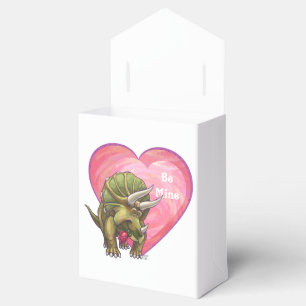 Triceratops-Rosen-Herz Geschenkschachtel