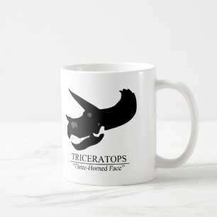 Triceratops Skull Kaffeetasse