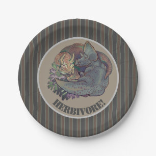 Triceratops Snuggles Pappteller