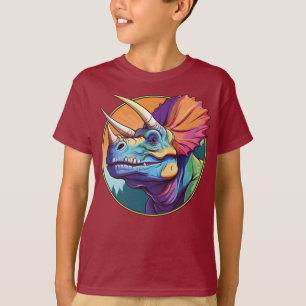Tricératops - T-shirt classique Dinosaur Tee