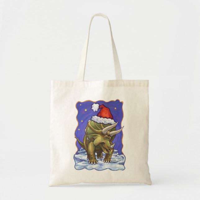 Tricerops Weihnachten Tragetasche (Vorne)