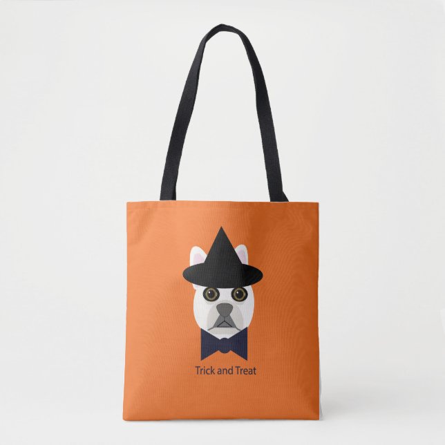 Trick and Leckerei Dog Tasche (Vorderseite)
