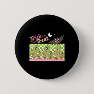 Trick der Leckerei Halloween Button