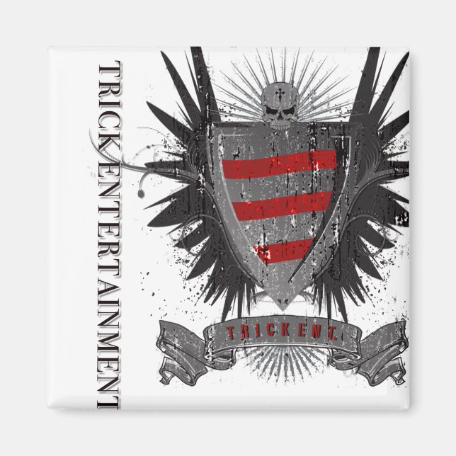 Trick Ent. Square Magnet (Vorne)