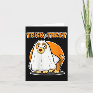 Trick für Treat für Hunde Liebhaber - Hunde Geist Karte
