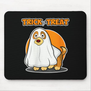 Trick für Treat für Hunde-Liebhaber - Hunde-Geist Mousepad