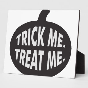 Trick Me-Leckerei B/W Fotoplatte