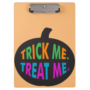 Trick Me Leckerei Me mehrfarbig Klemmbrett