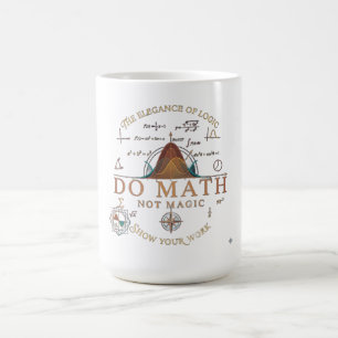 Trick nicht, rechne! Langarm-Shirt Kaffeetasse