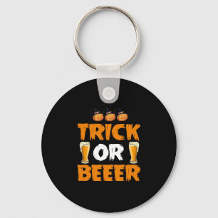 TRICK ODER BEEER HALLOWEE SCHLÜSSELANHÄNGER